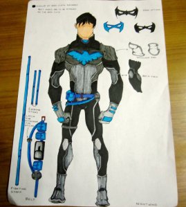 make a Nightwing Costume